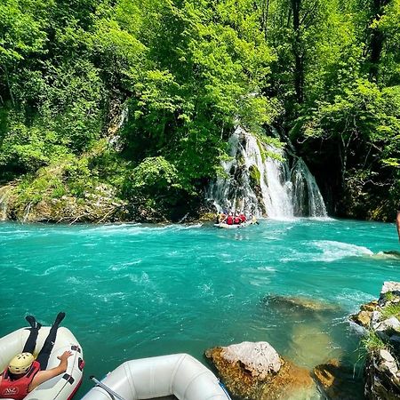 Hotel Rafting Camp Modra Rijeka Scepan-Polje Exterior foto