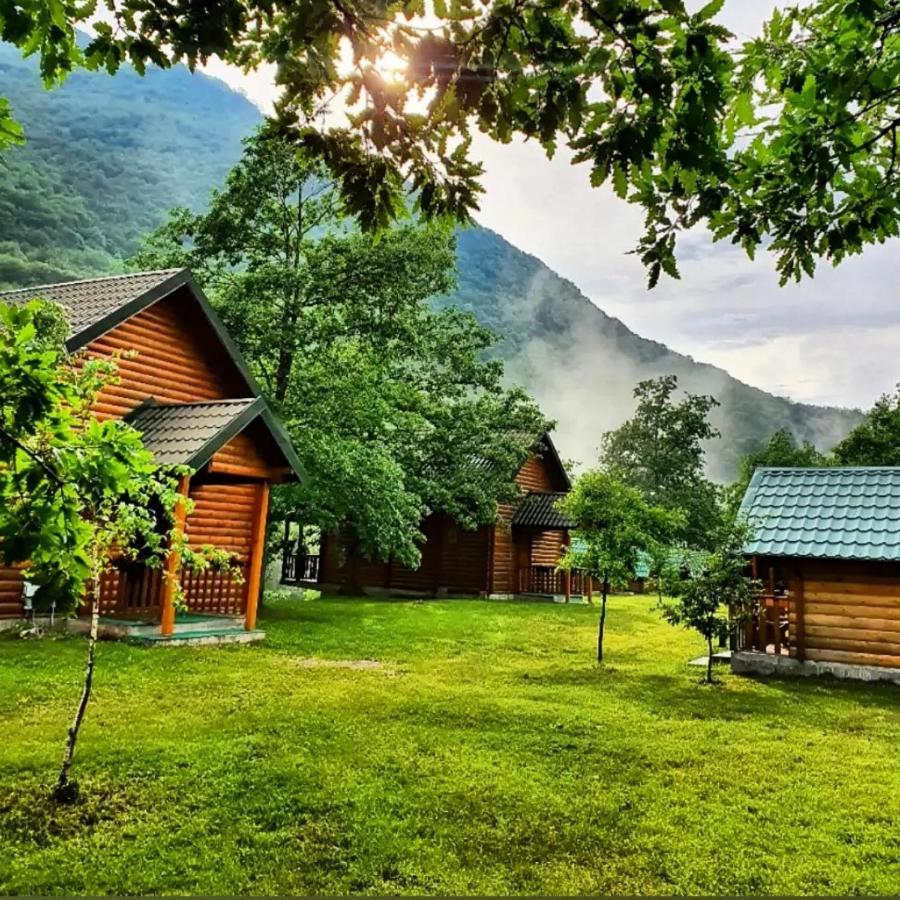 Hotel Rafting Camp Modra Rijeka Scepan-Polje Exterior foto