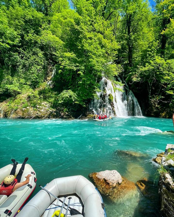 Hotel Rafting Camp Modra Rijeka Scepan-Polje Exterior foto