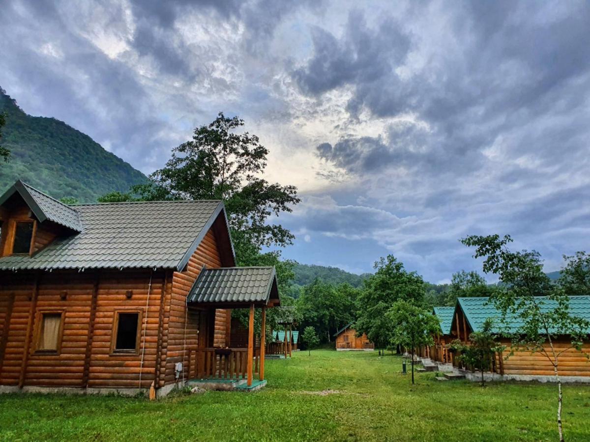 Hotel Rafting Camp Modra Rijeka Scepan-Polje Exterior foto