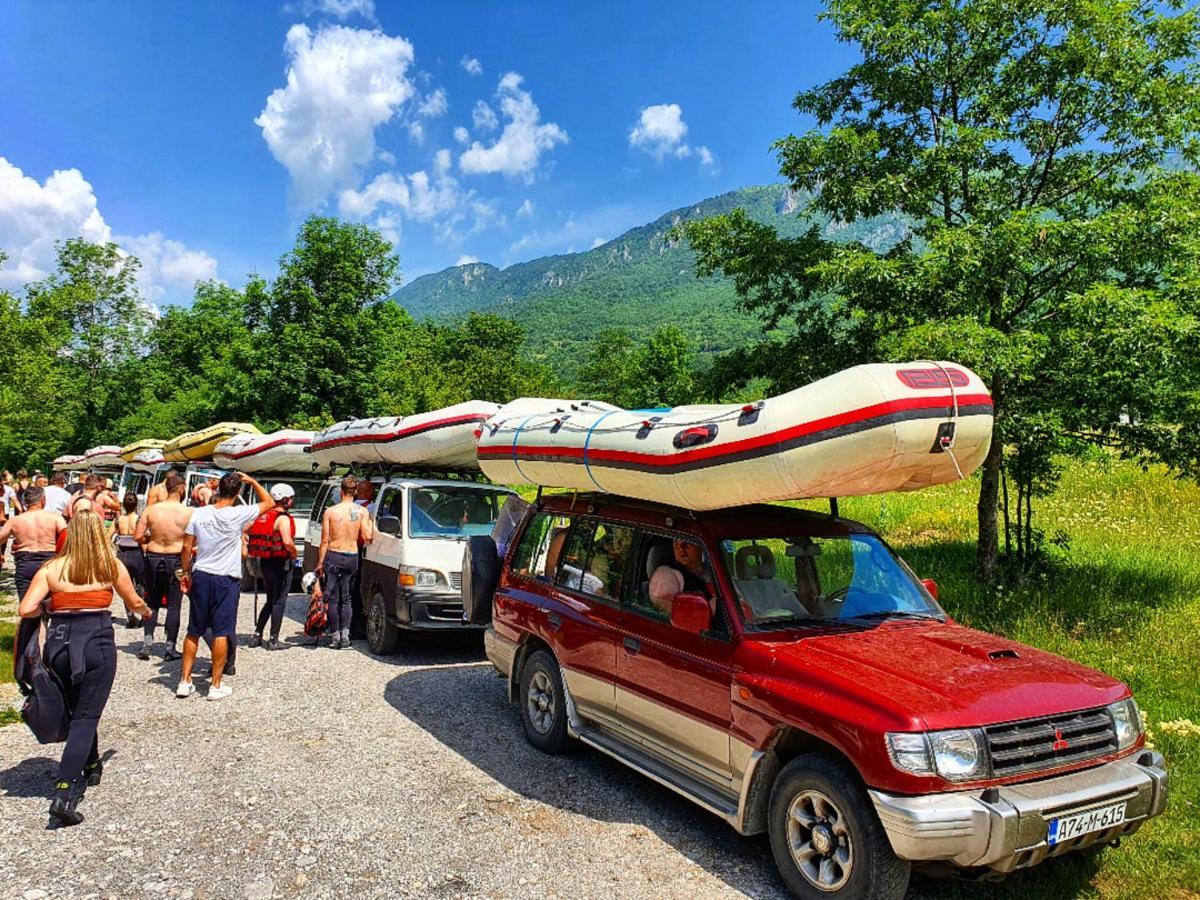 Hotel Rafting Camp Modra Rijeka Scepan-Polje Exterior foto