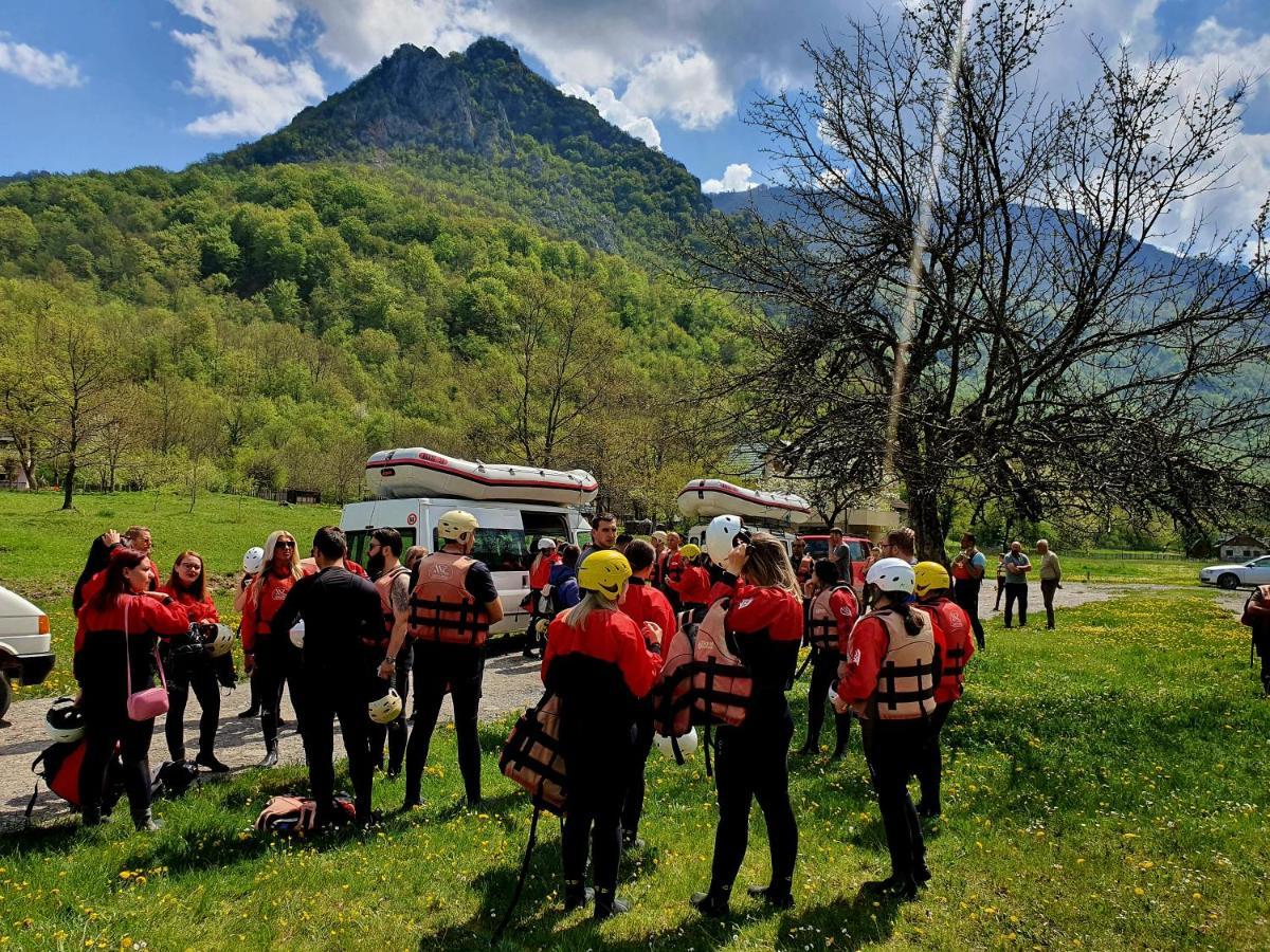 Hotel Rafting Camp Modra Rijeka Scepan-Polje Exterior foto
