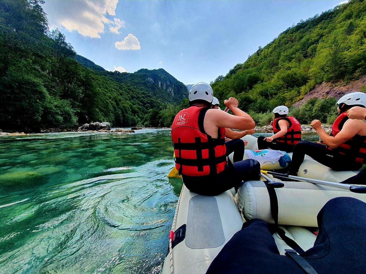 Hotel Rafting Camp Modra Rijeka Scepan-Polje Exterior foto