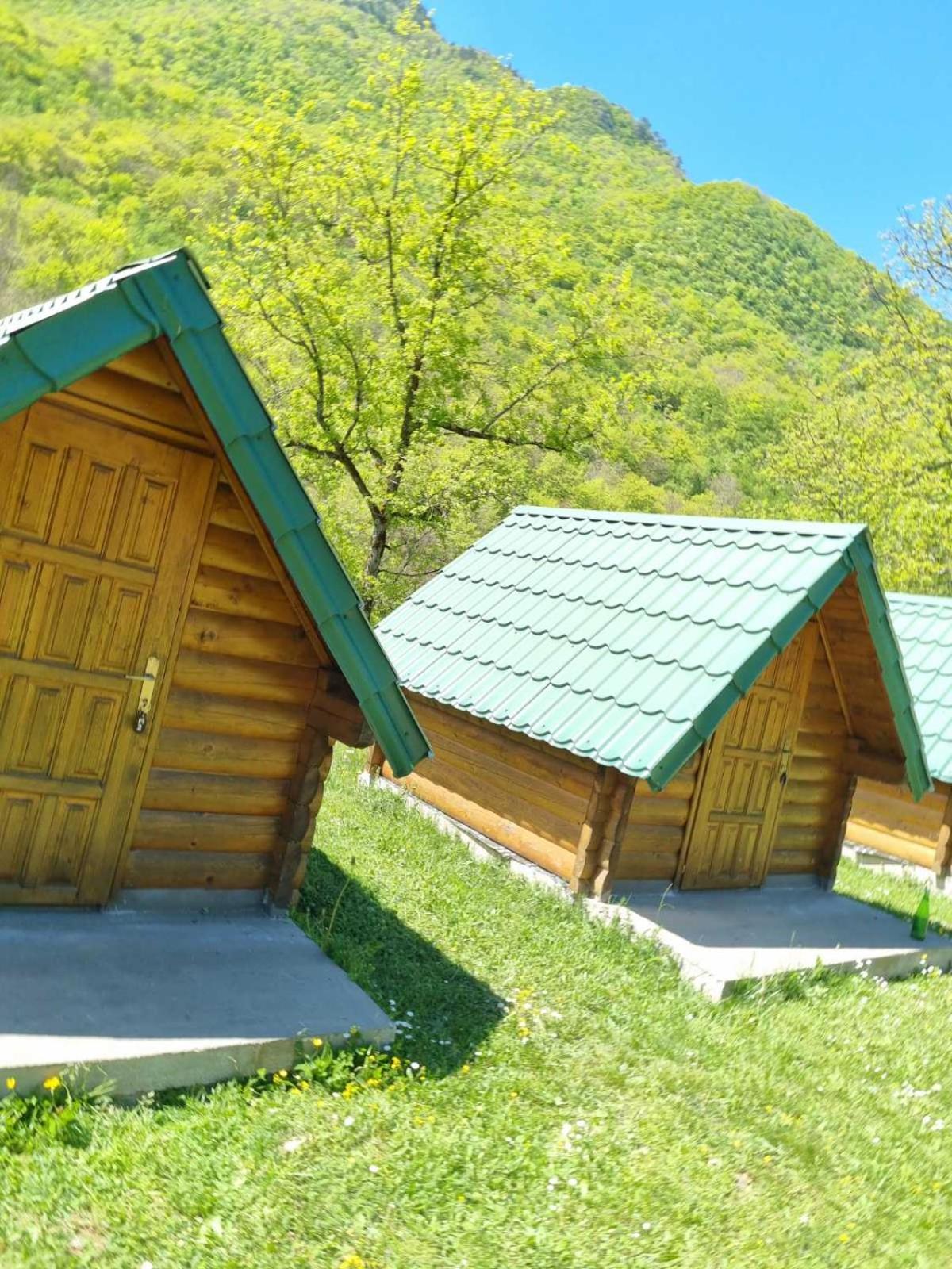 Hotel Rafting Camp Modra Rijeka Scepan-Polje Zimmer foto