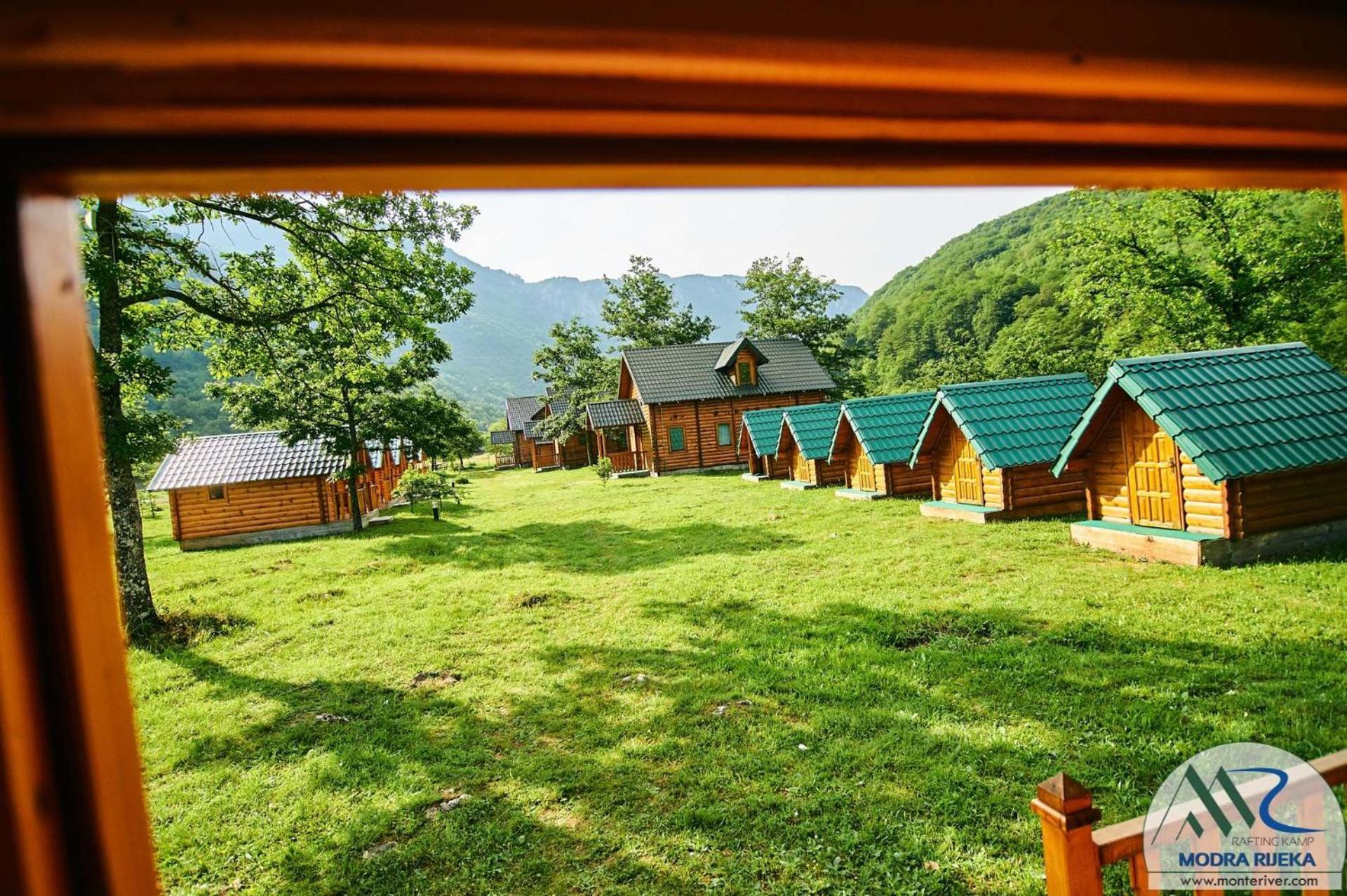 Hotel Rafting Camp Modra Rijeka Scepan-Polje Exterior foto